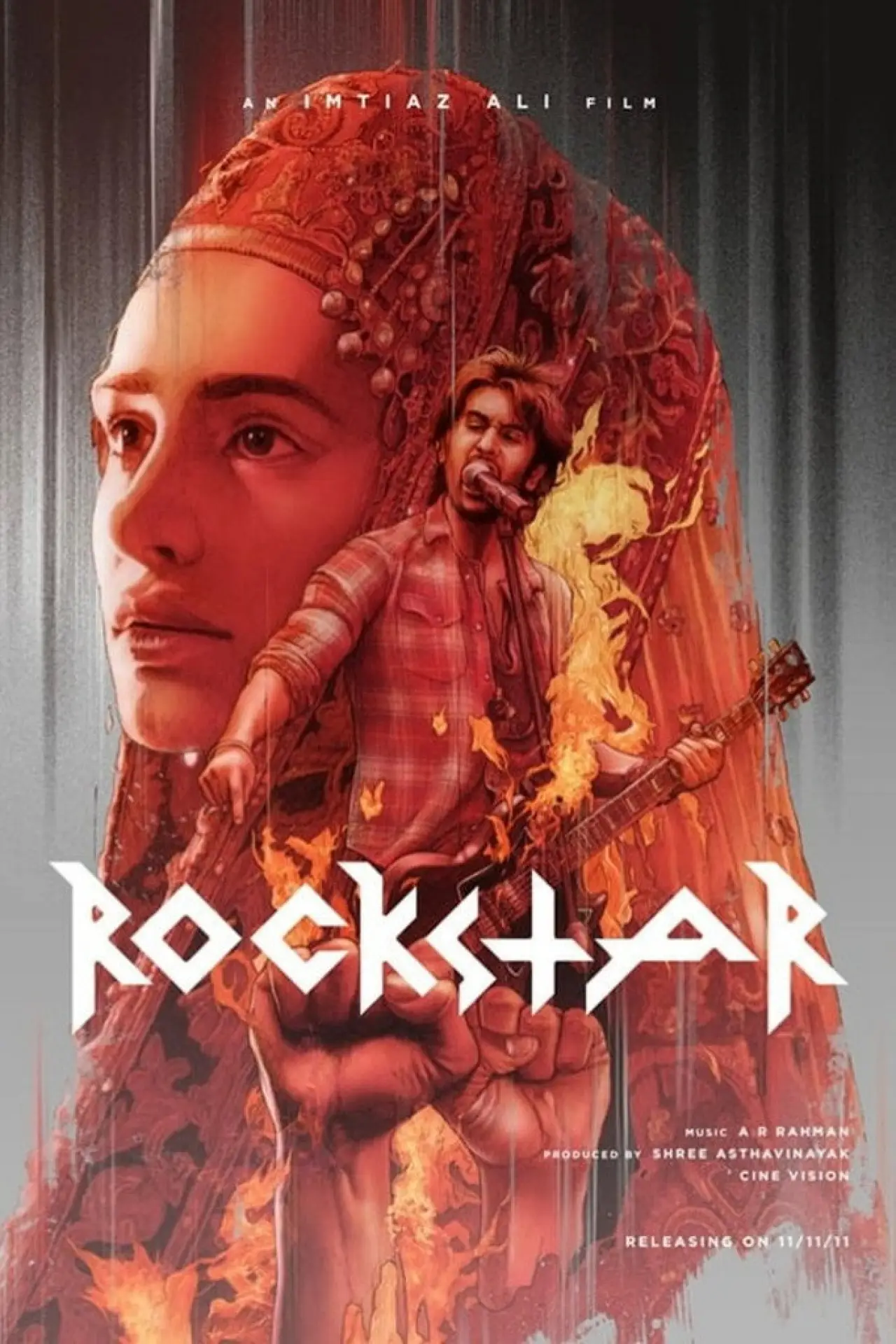Plakat filmowy "Rockstar"