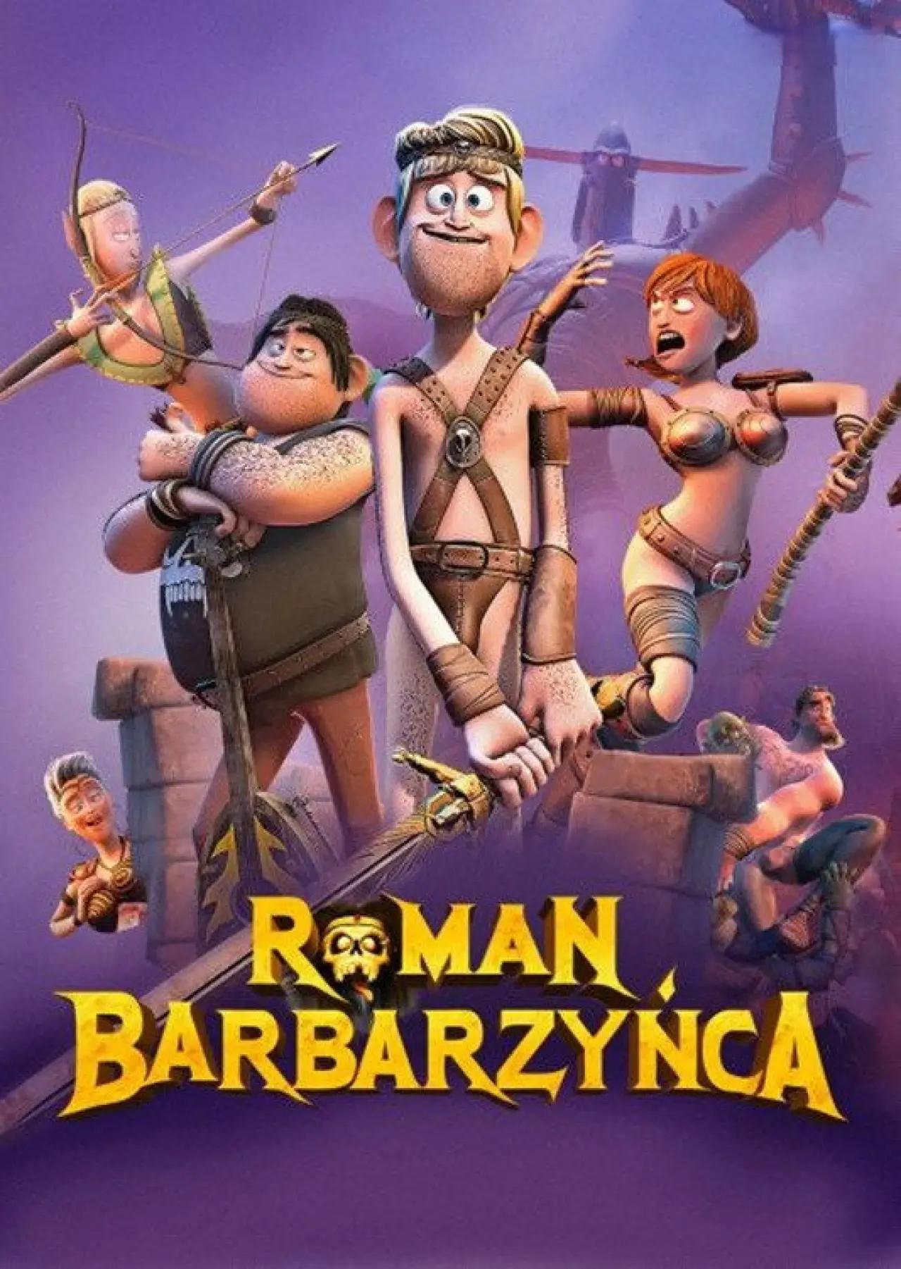 Plakat filmowy "Roman Barbarzyńca"