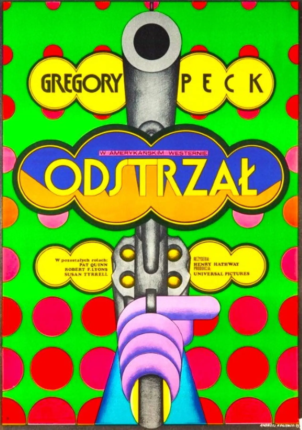 Plakat filmowy "Odstrzał"