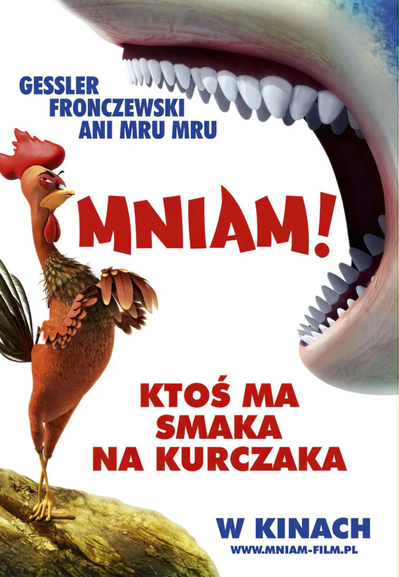 Plakat filmowy "Mniam!"