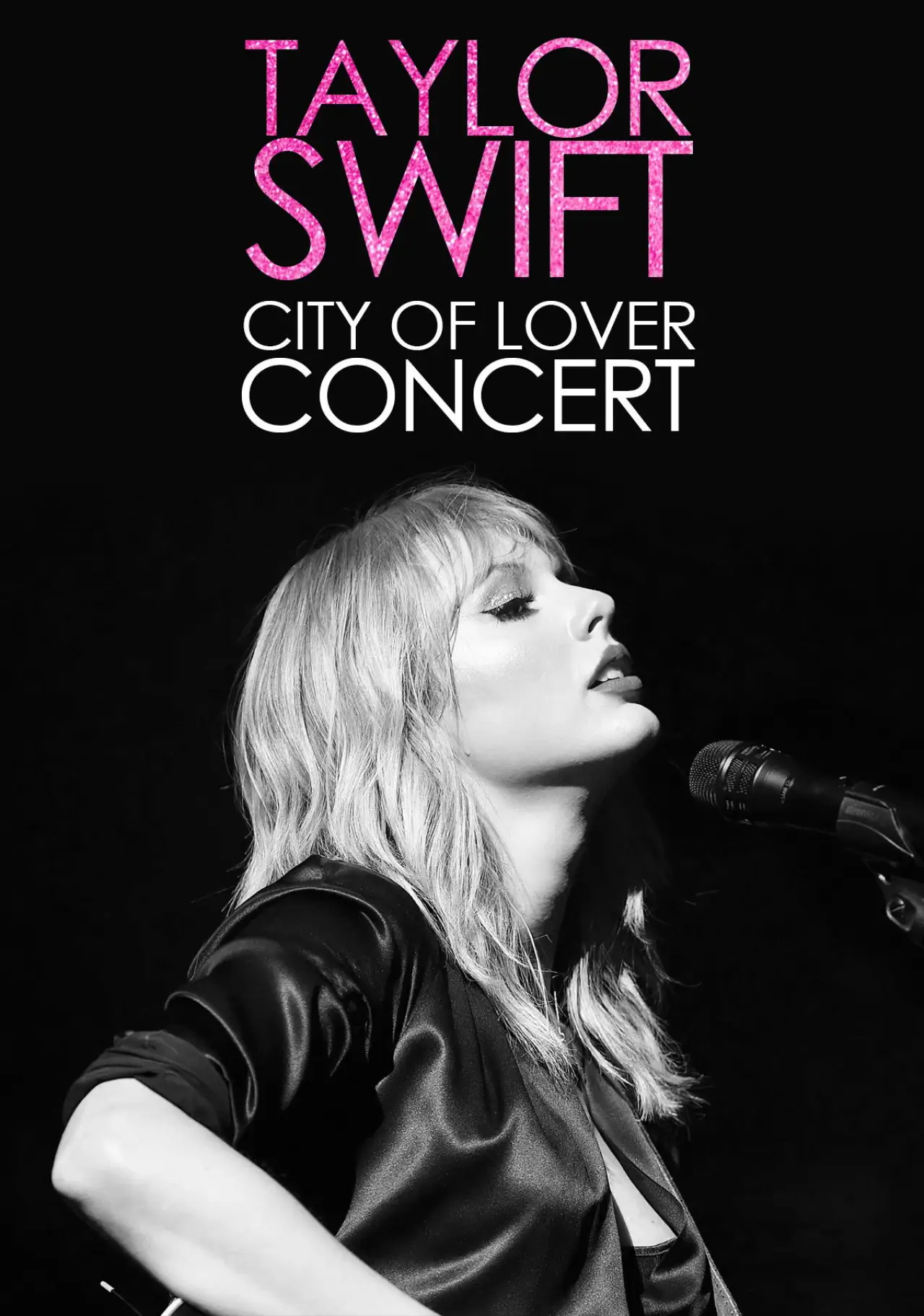Plakat filmowy "Taylor Swift City of Lover Concert"