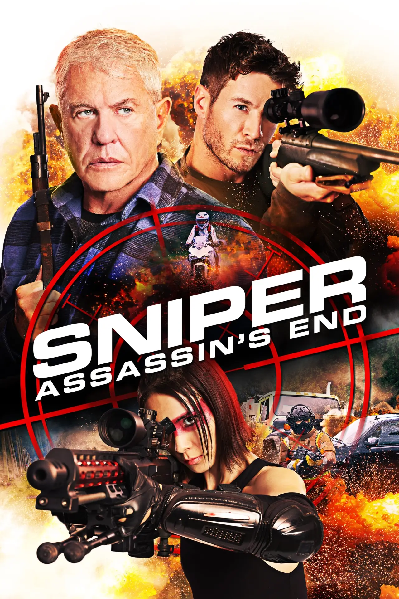 Plakat filmowy "Snajper: Koniec Zabójcy"