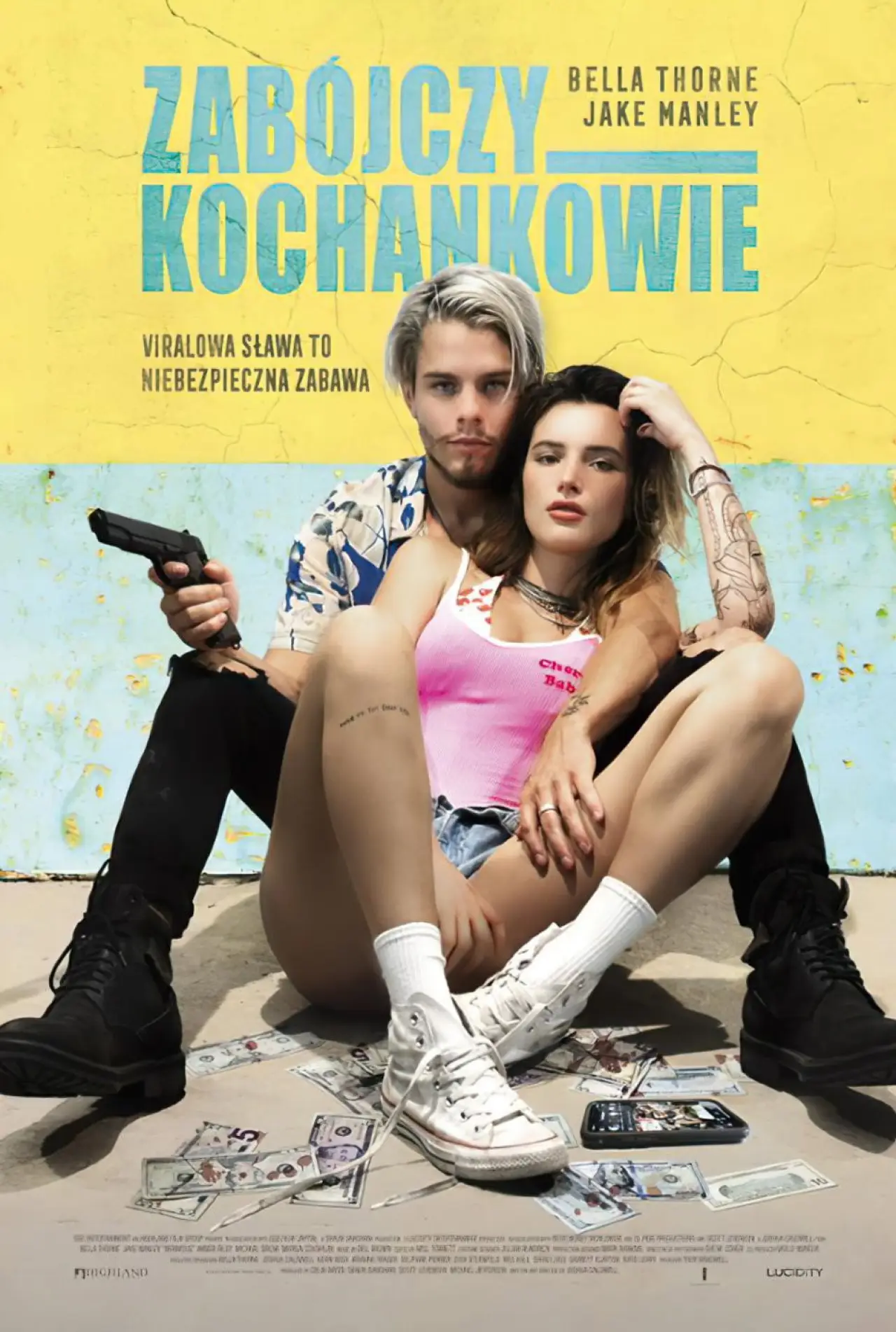 Plakat filmowy "Zabójczy kochankowie"