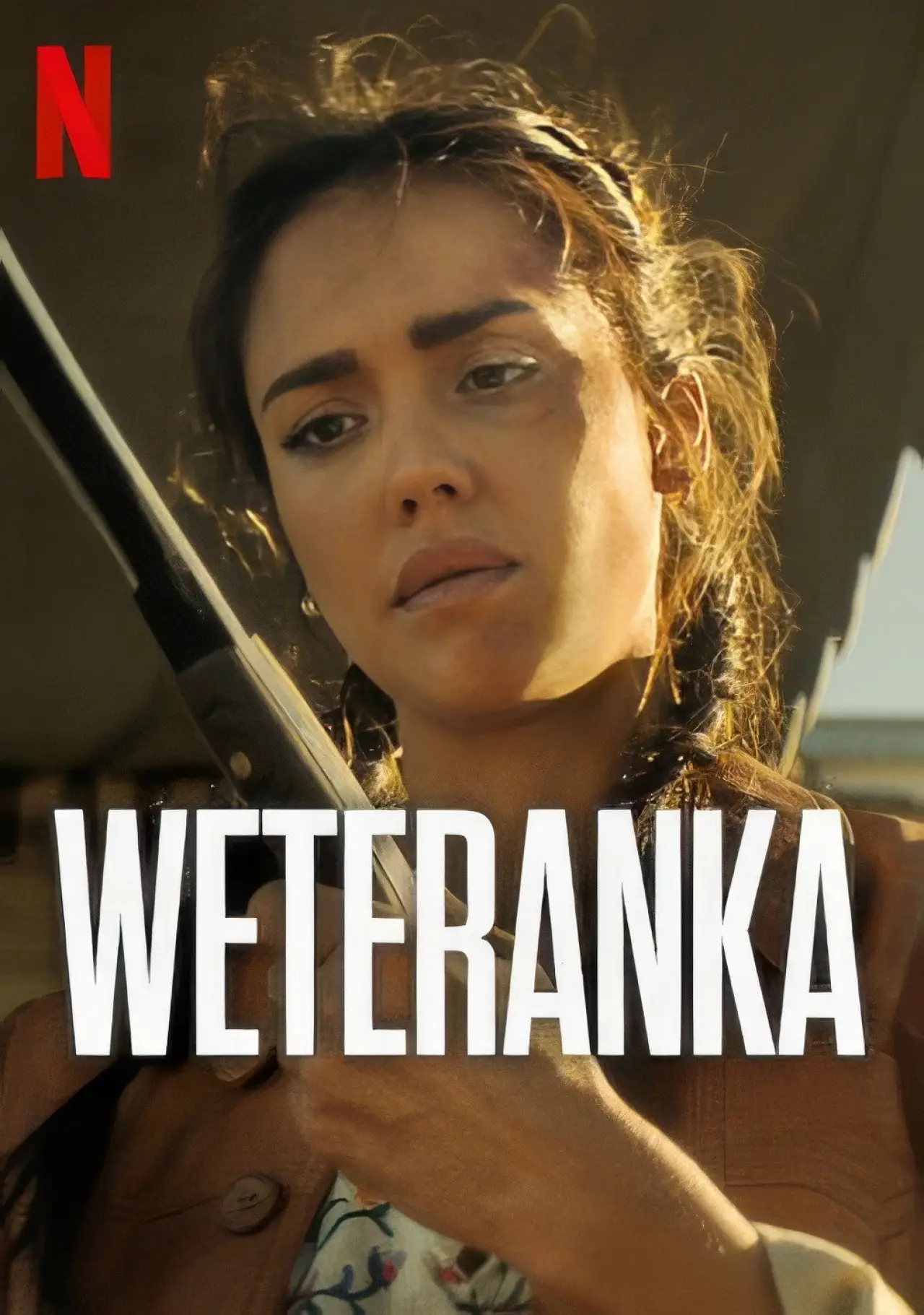 Plakat filmowy "Weteranka"
