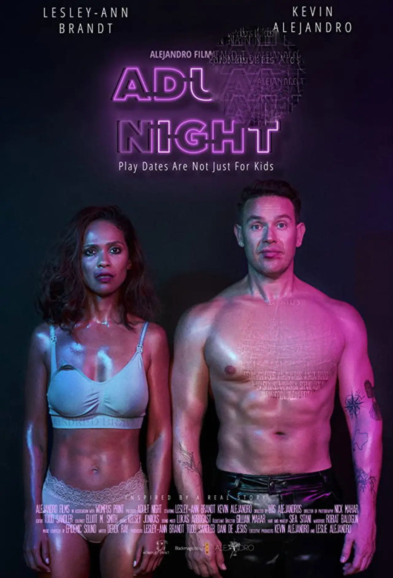 Plakat filmowy "Adult Night"