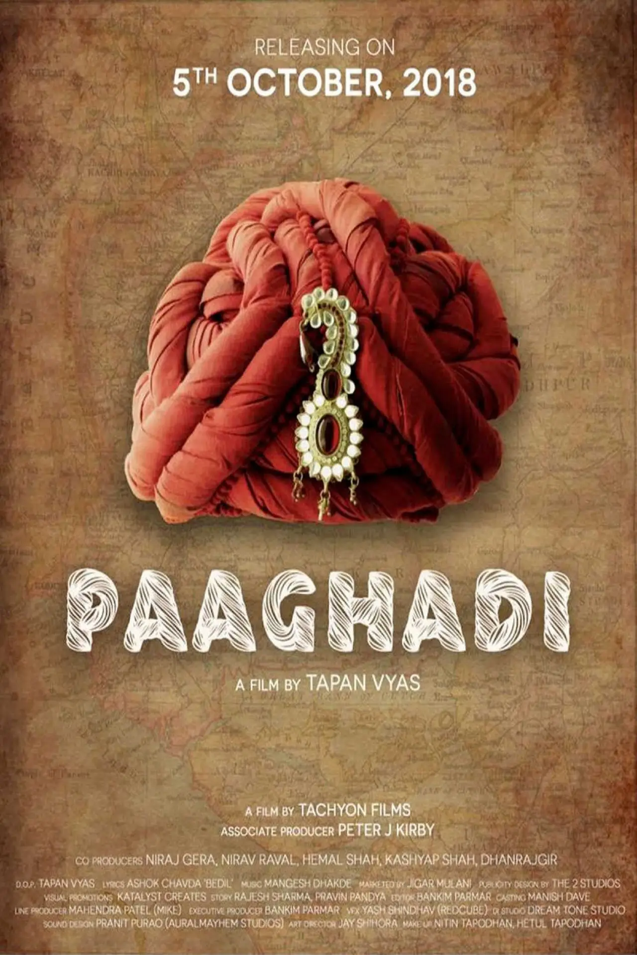 Plakat filmowy "Paaghadi"