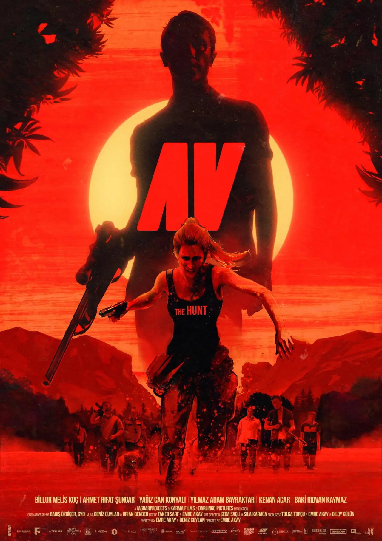 Plakat filmowy "Łowy"