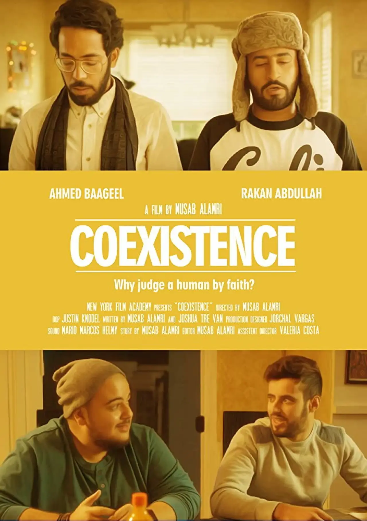 Plakat filmowy "تعايش"
