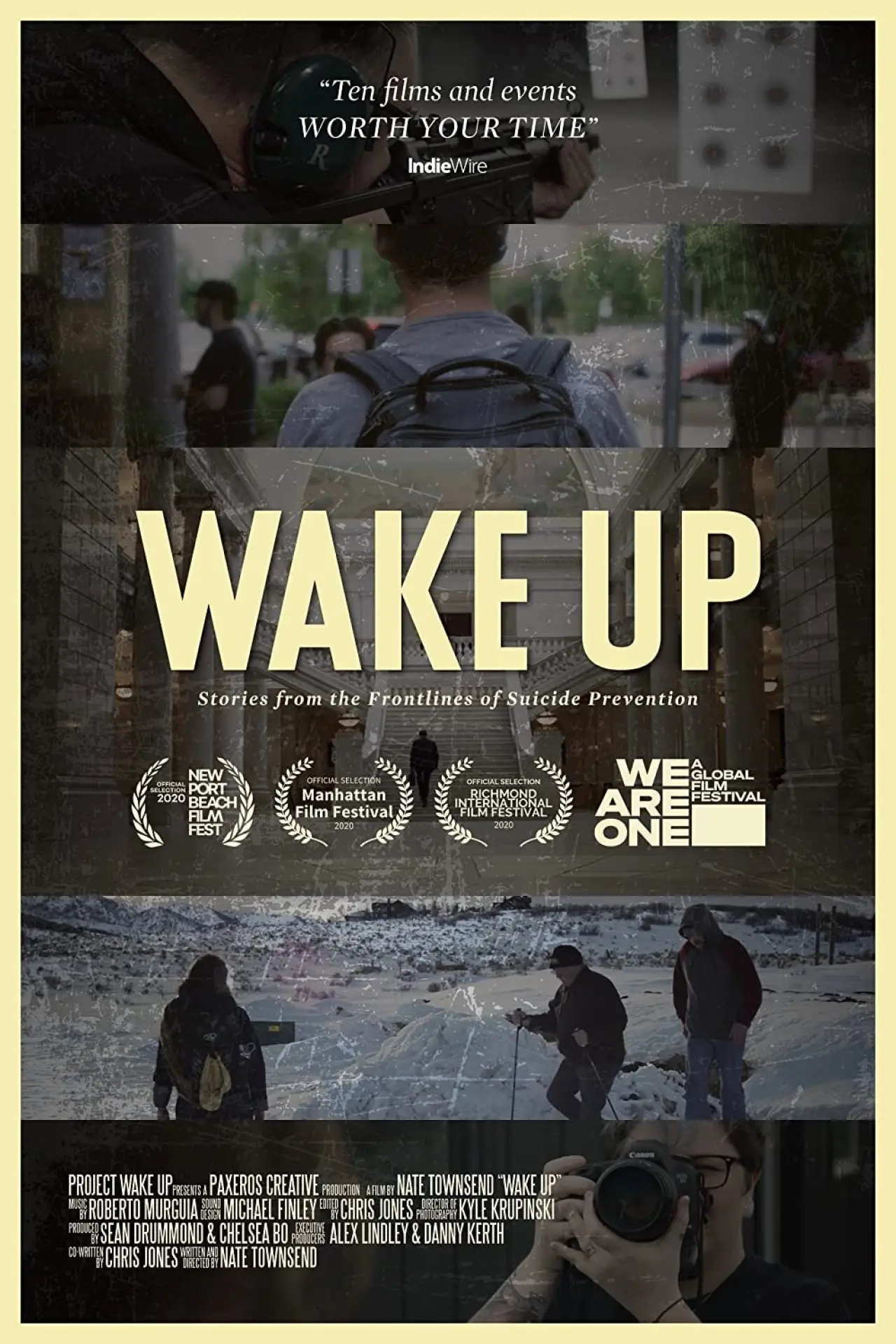 Plakat filmowy "Wake Up: Stories From the Frontlines of Suicide Prevention"