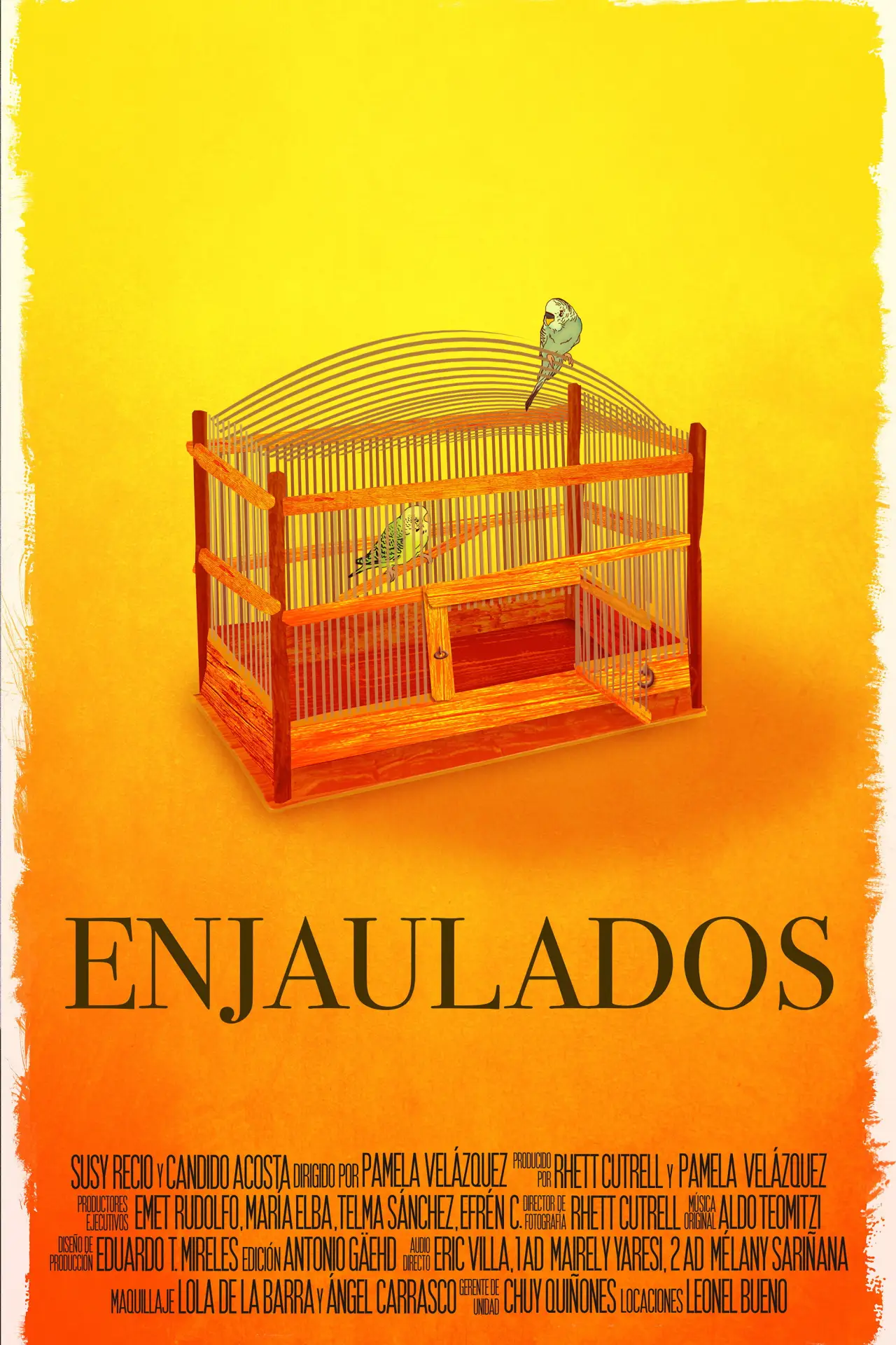 Plakat filmowy "Enjaulados"