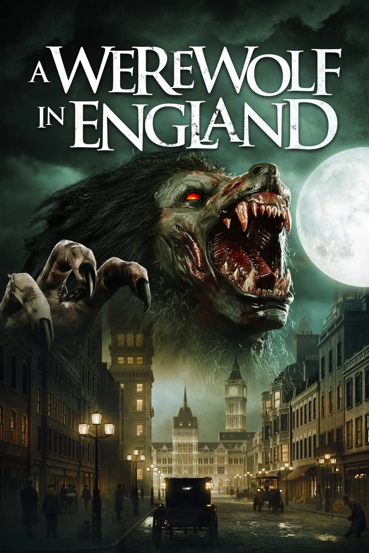 Plakat filmowy "Pakt z wilkołakami"