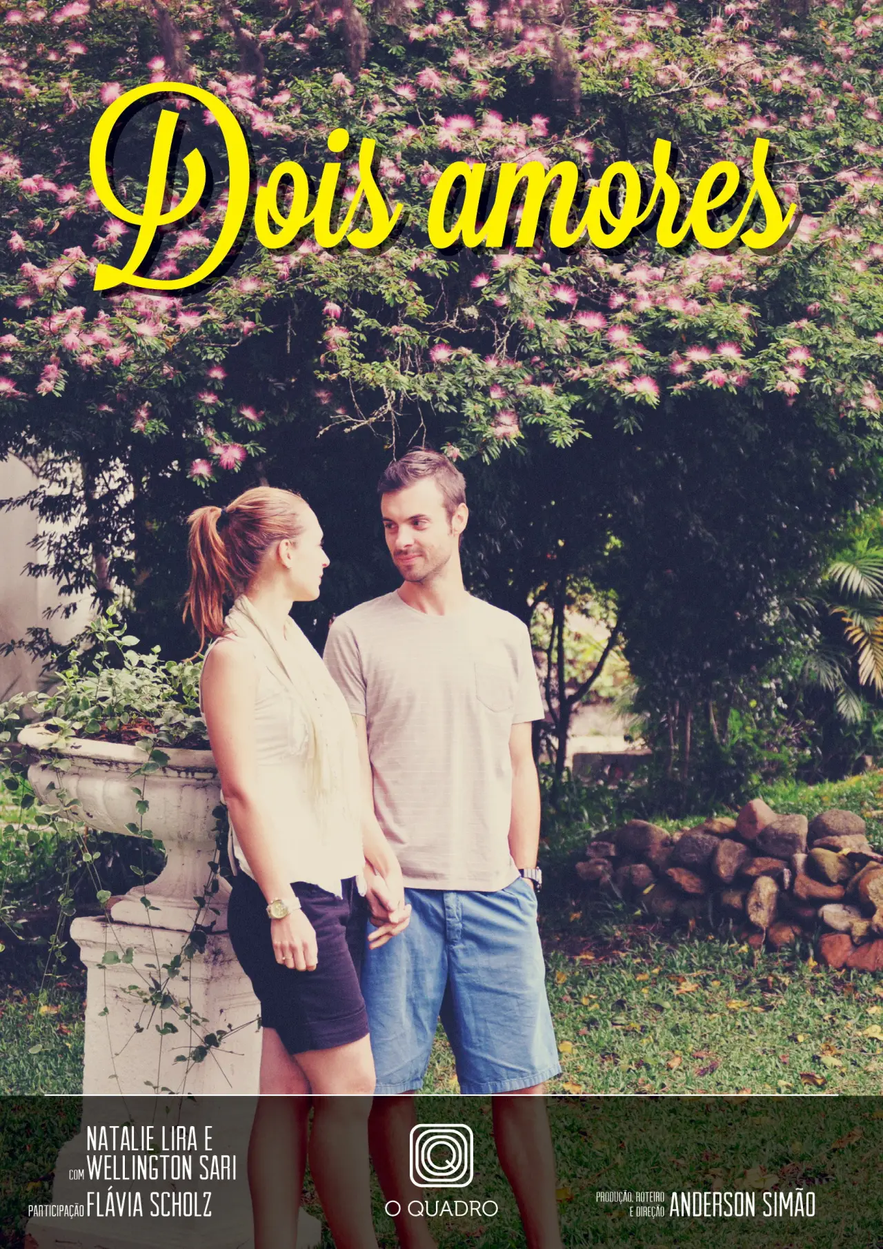 Plakat filmowy "Dois Amores"