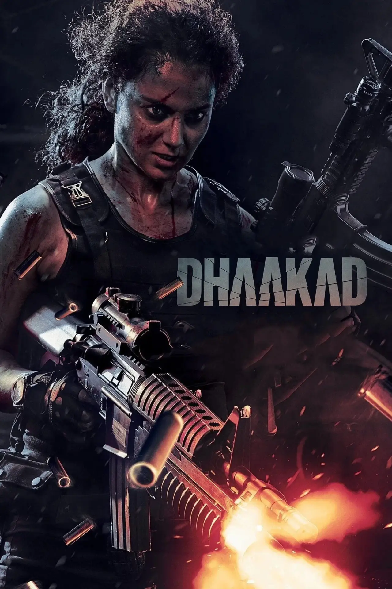Plakat filmowy "Dhaakad"