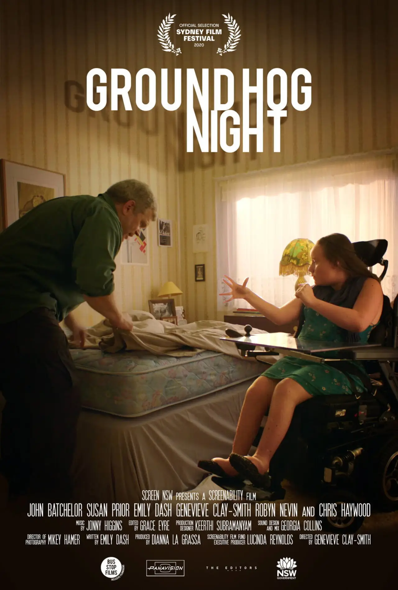 Plakat filmowy "Groundhog Night"