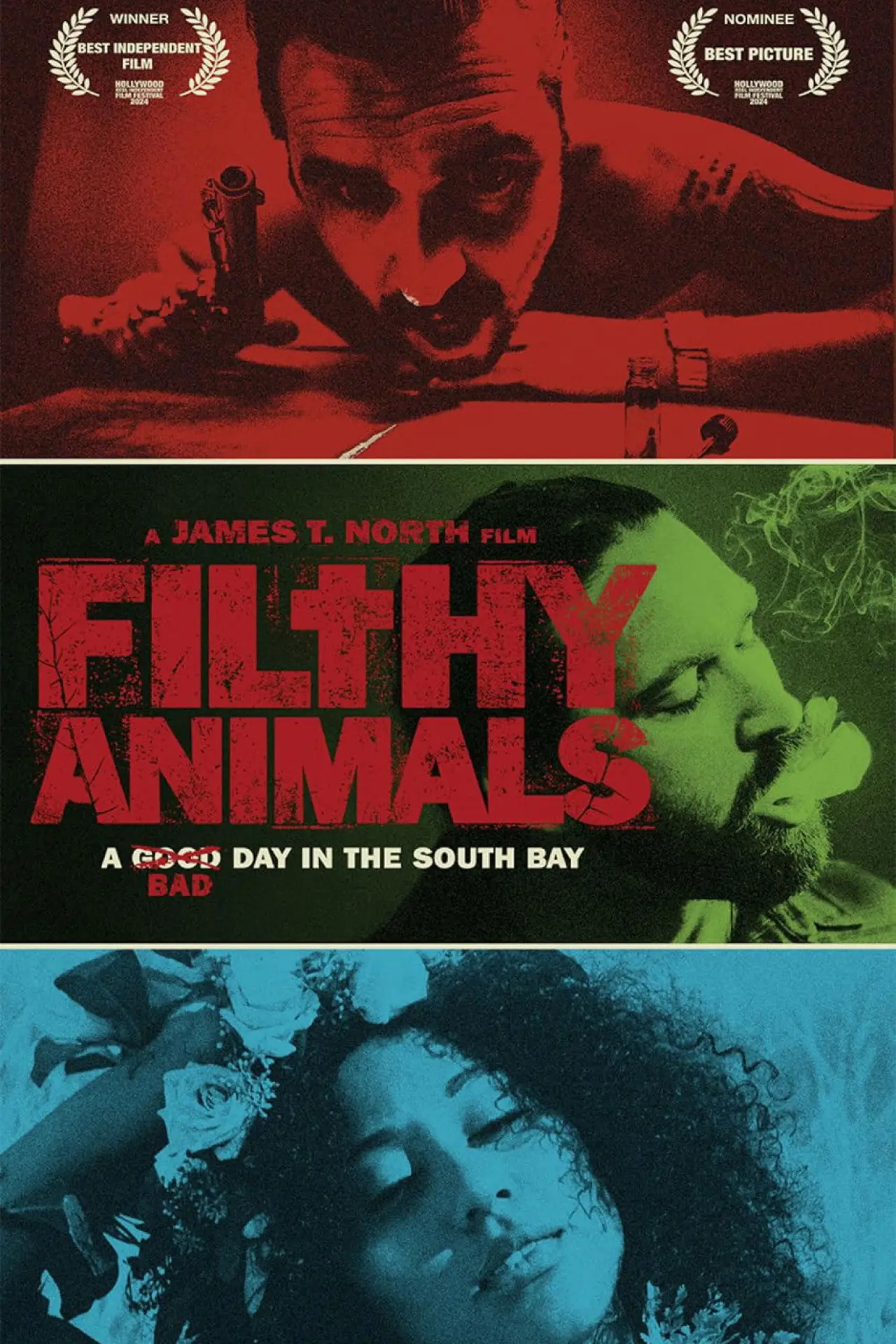 Plakat filmowy "Filthy Animals"