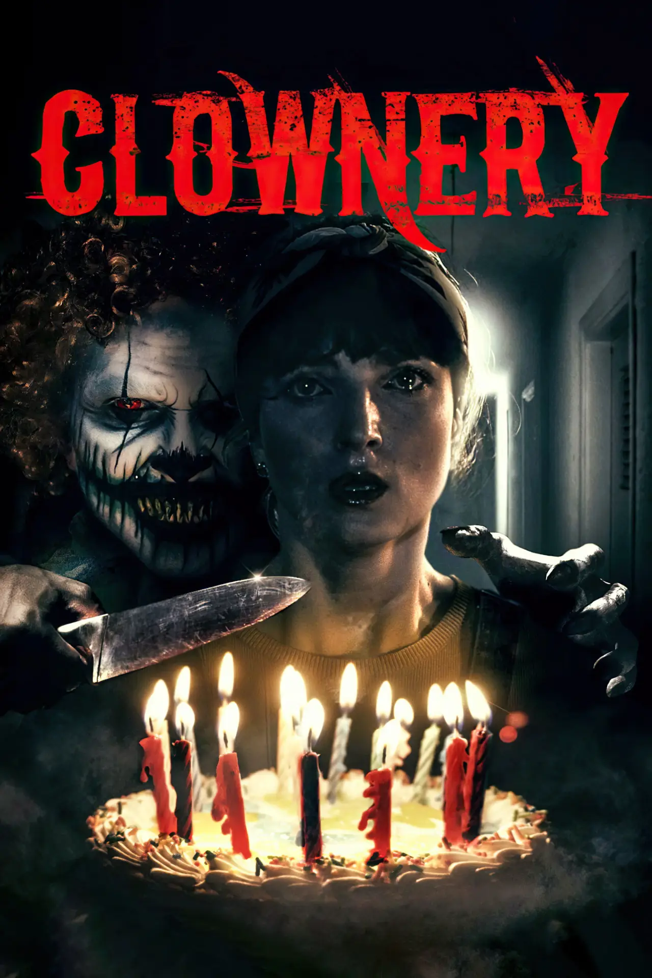 Plakat filmowy "Clownery"