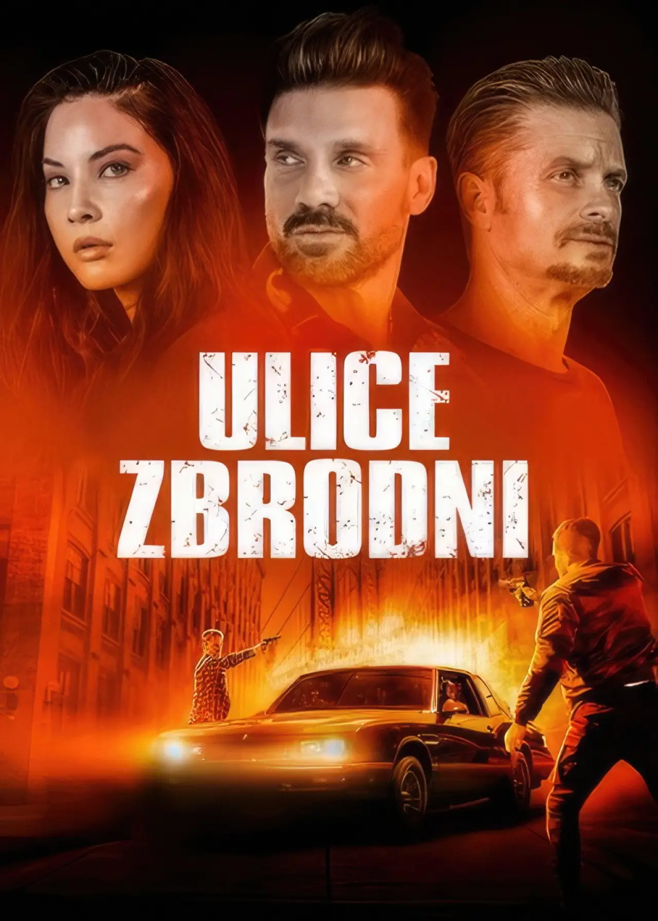 Plakat filmowy "Ulice zbrodni"