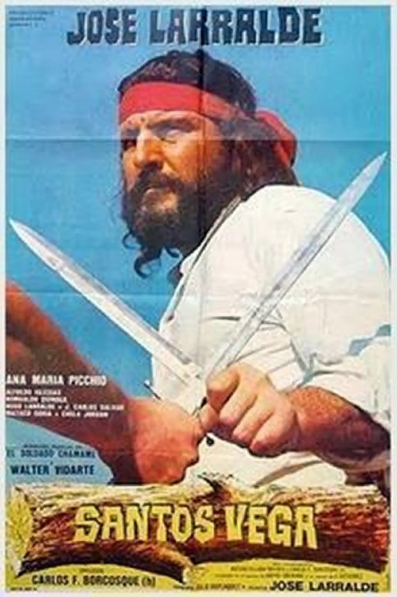 Plakat filmowy "Santos Vega"