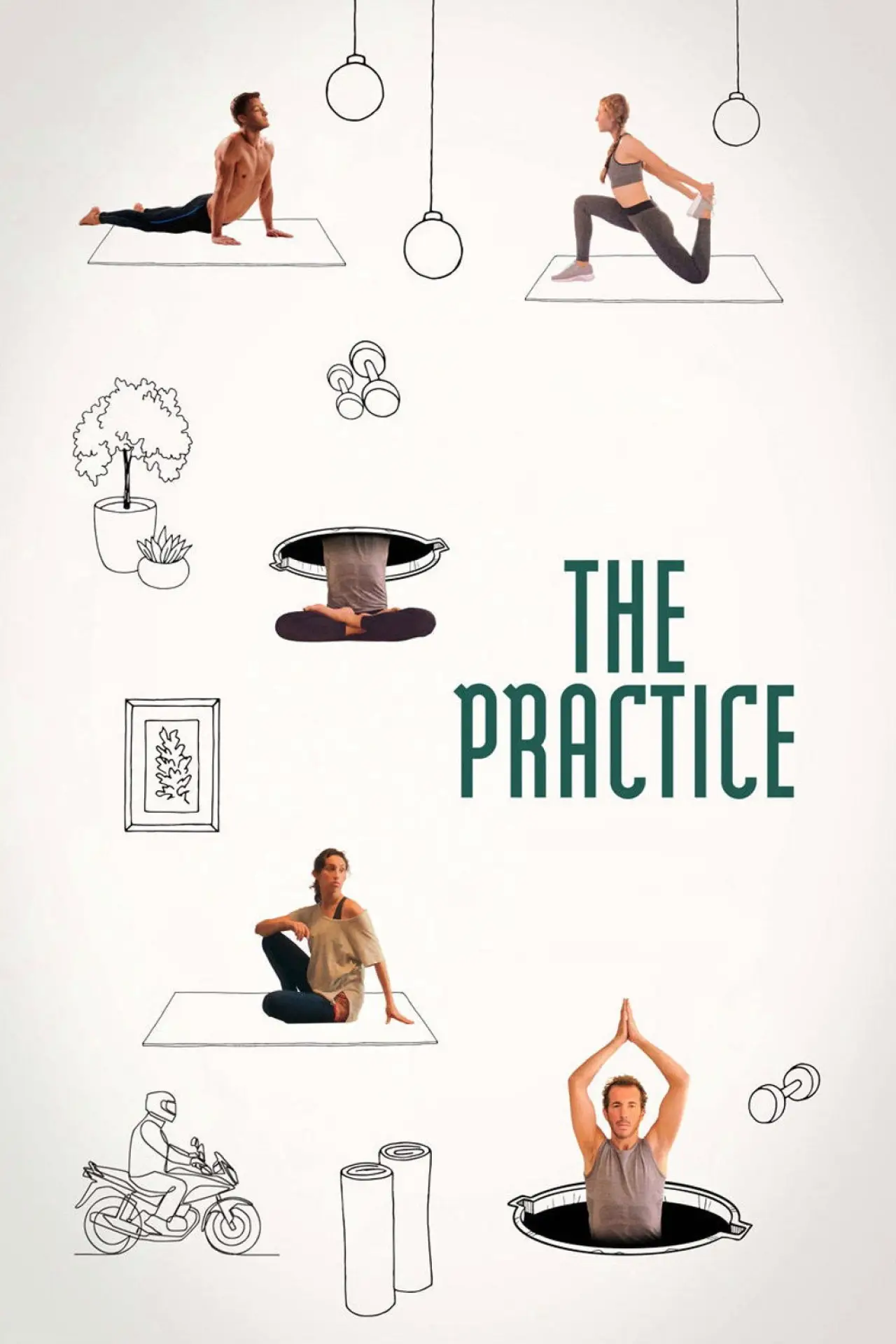 Plakat filmowy "La práctica"