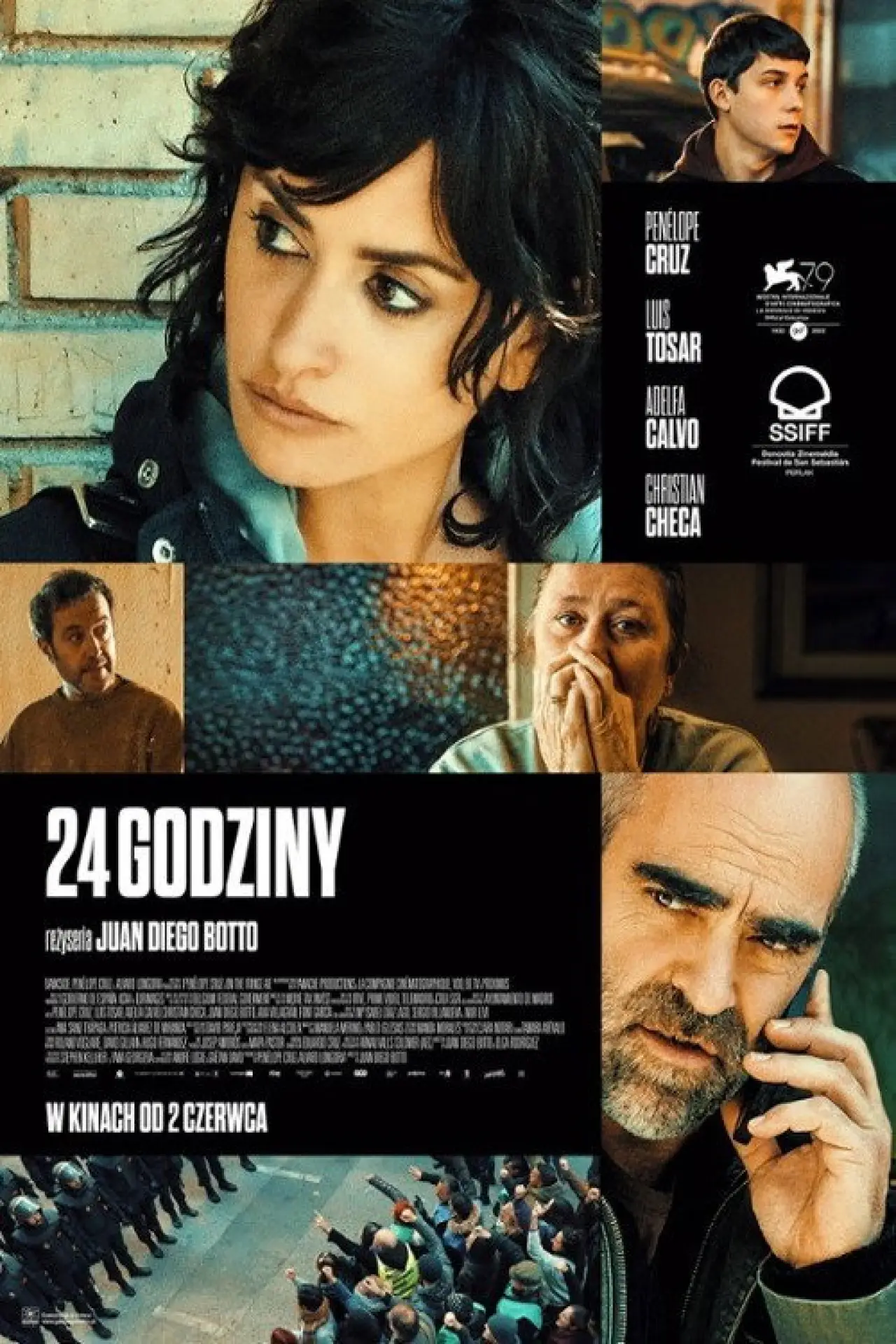 Plakat filmowy "24 godziny"