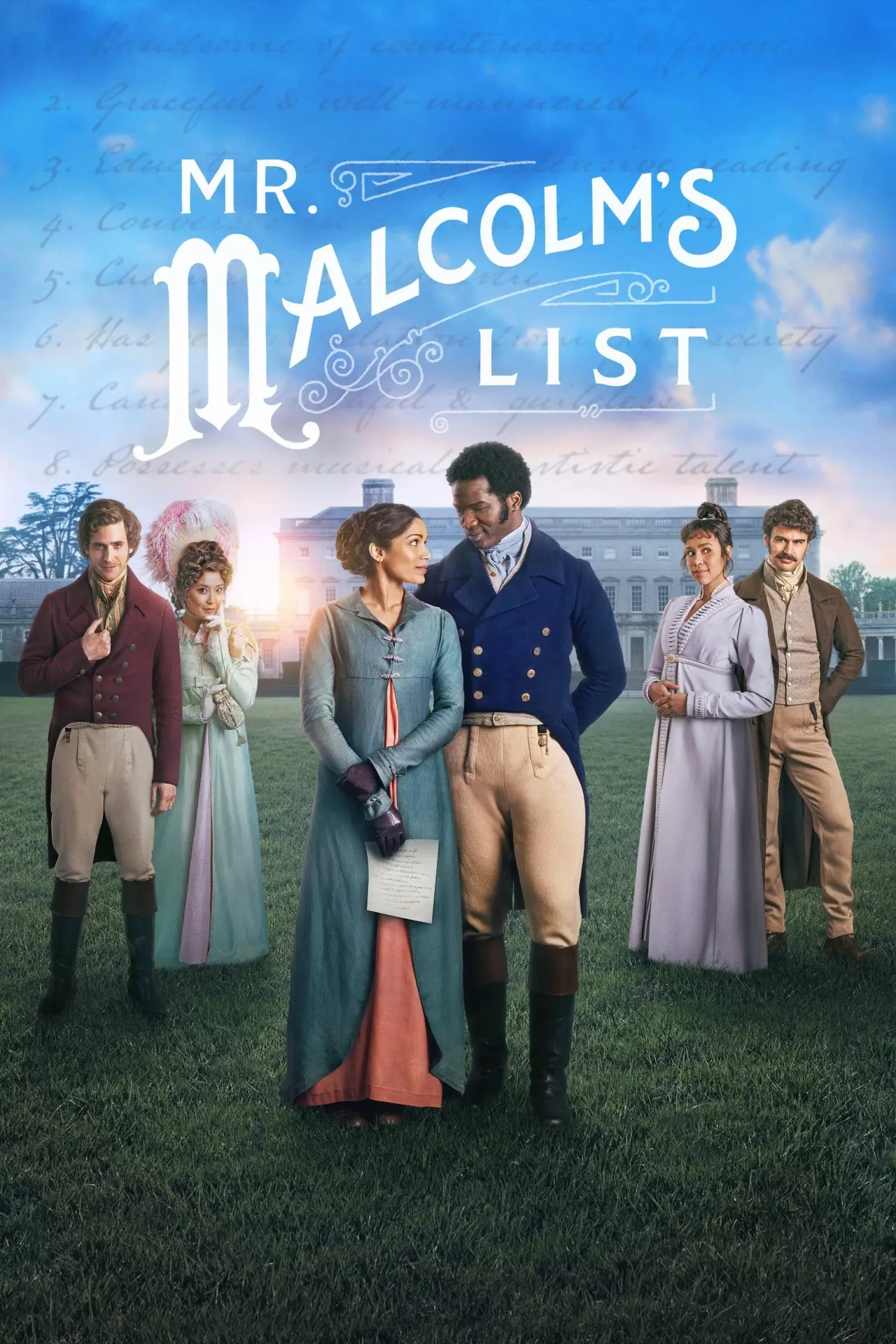 Plakat filmowy "Lista Pana Malcolma"
