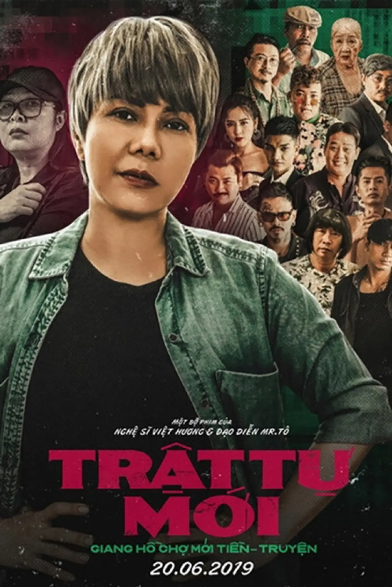 Plakat filmowy "Giang Hồ Chợ Mới Tiền Truyền - Trật Tự Mới"