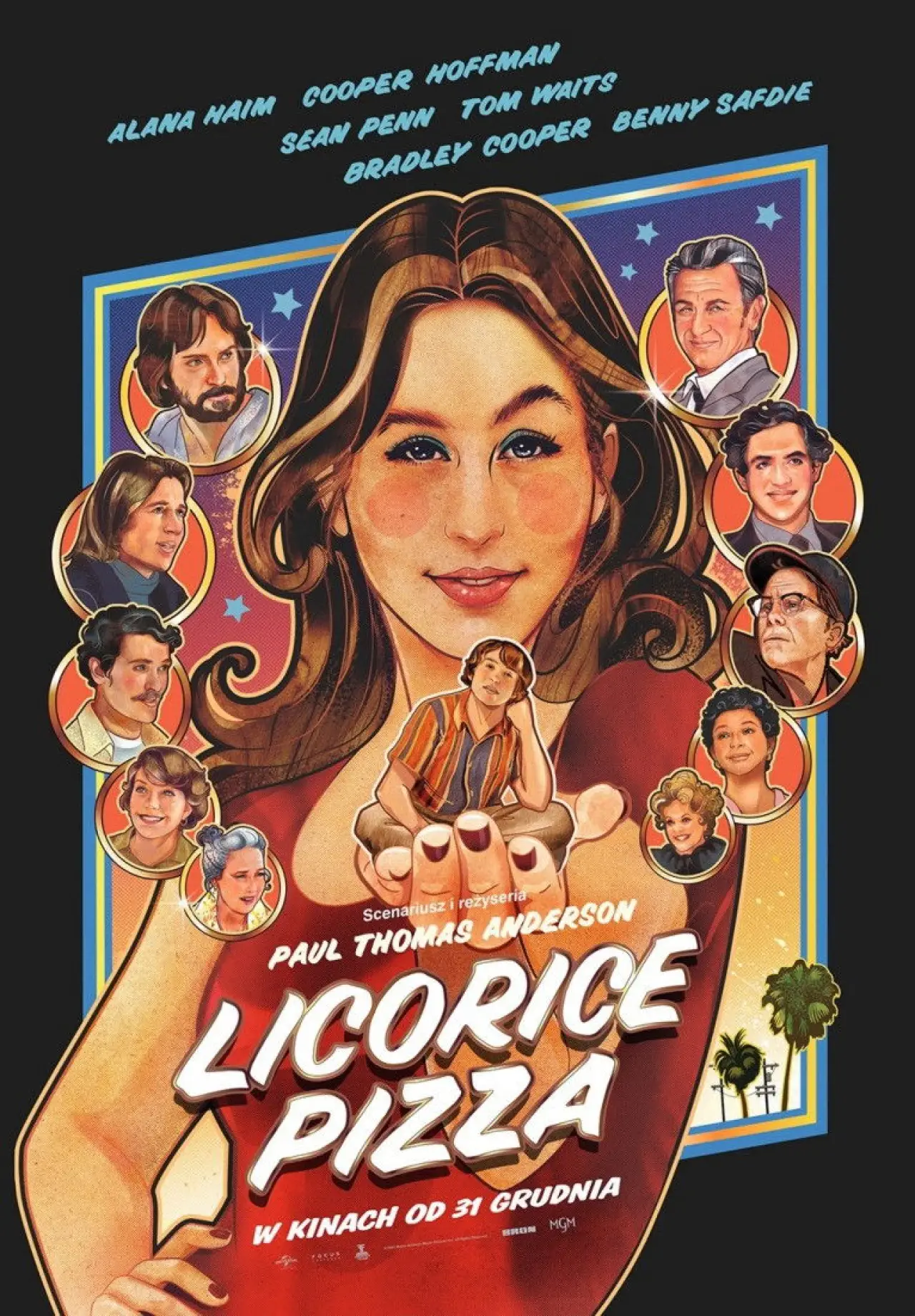 Plakat filmowy "Licorice Pizza"