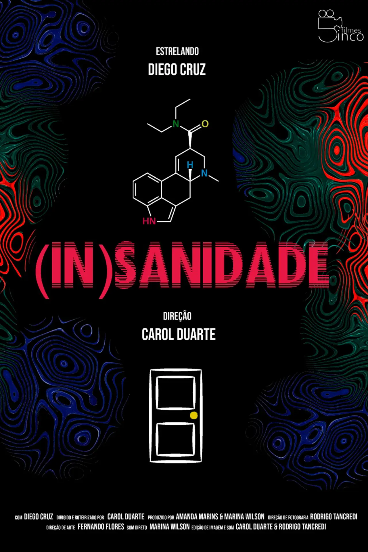 Plakat filmowy "(In)Sanidade"