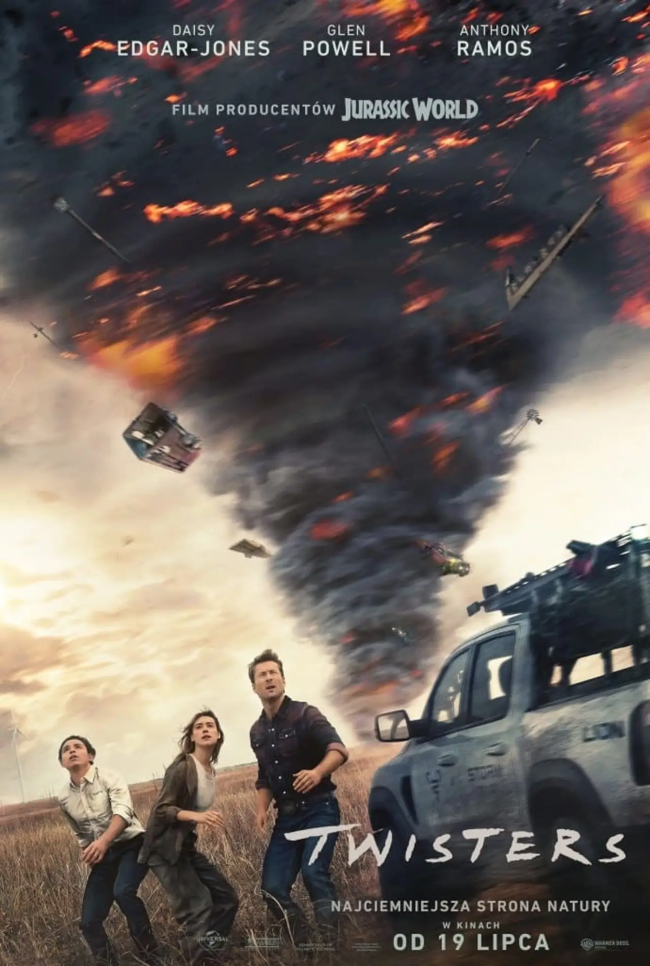 Plakat filmowy "Twisters"