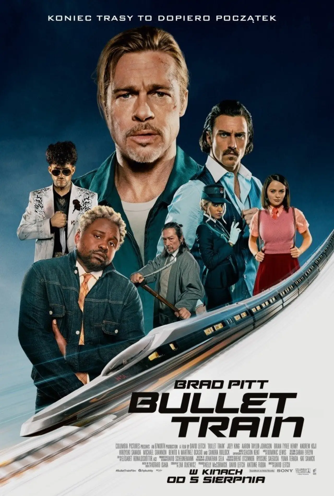 Plakat filmowy "Bullet Train"