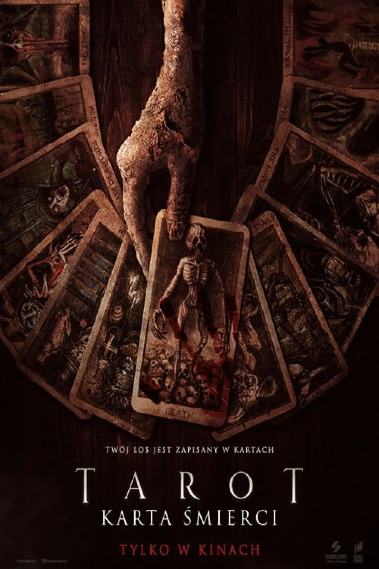 Plakat filmowy "Tarot: Karta śmierci"