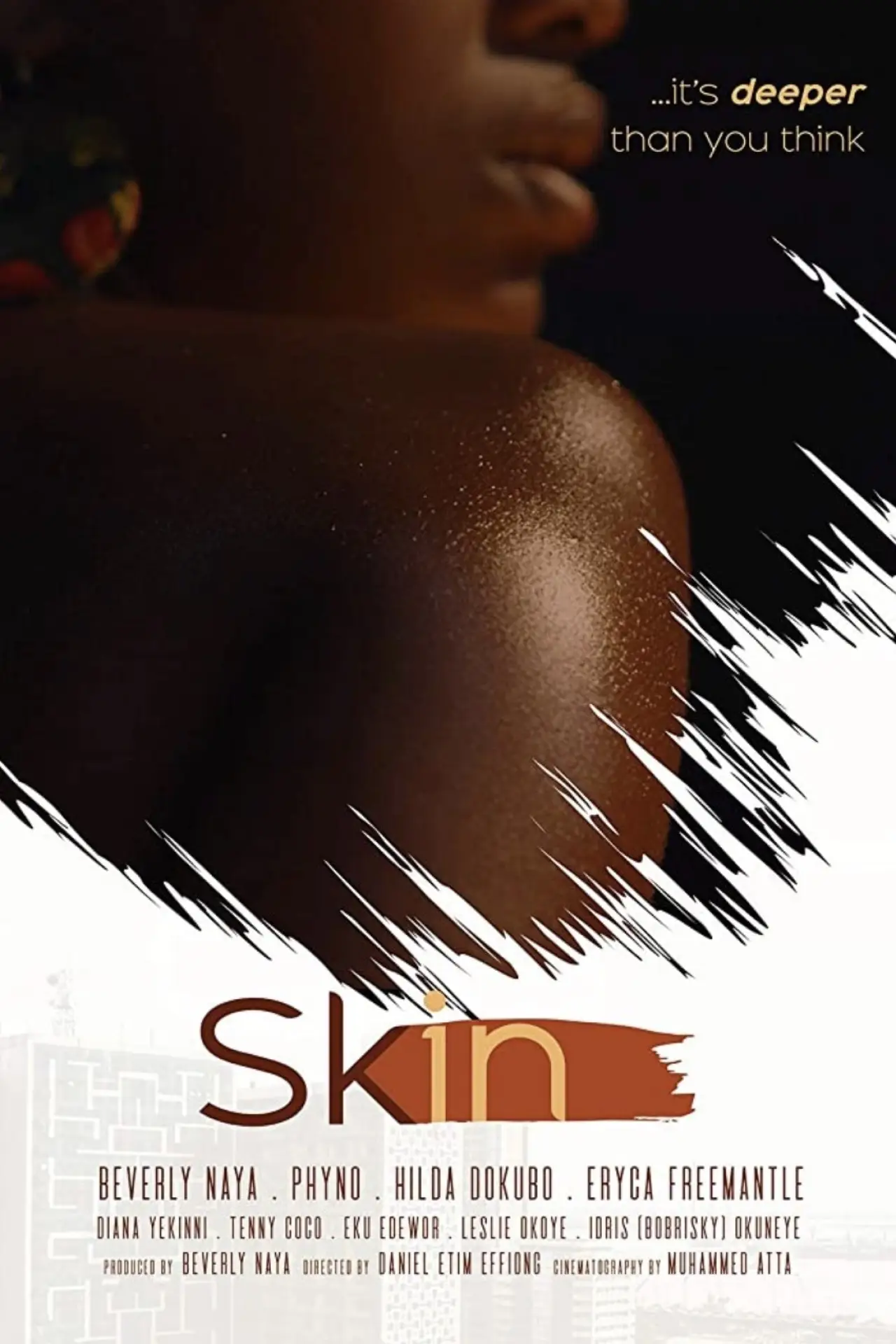 Plakat filmowy "Skin"