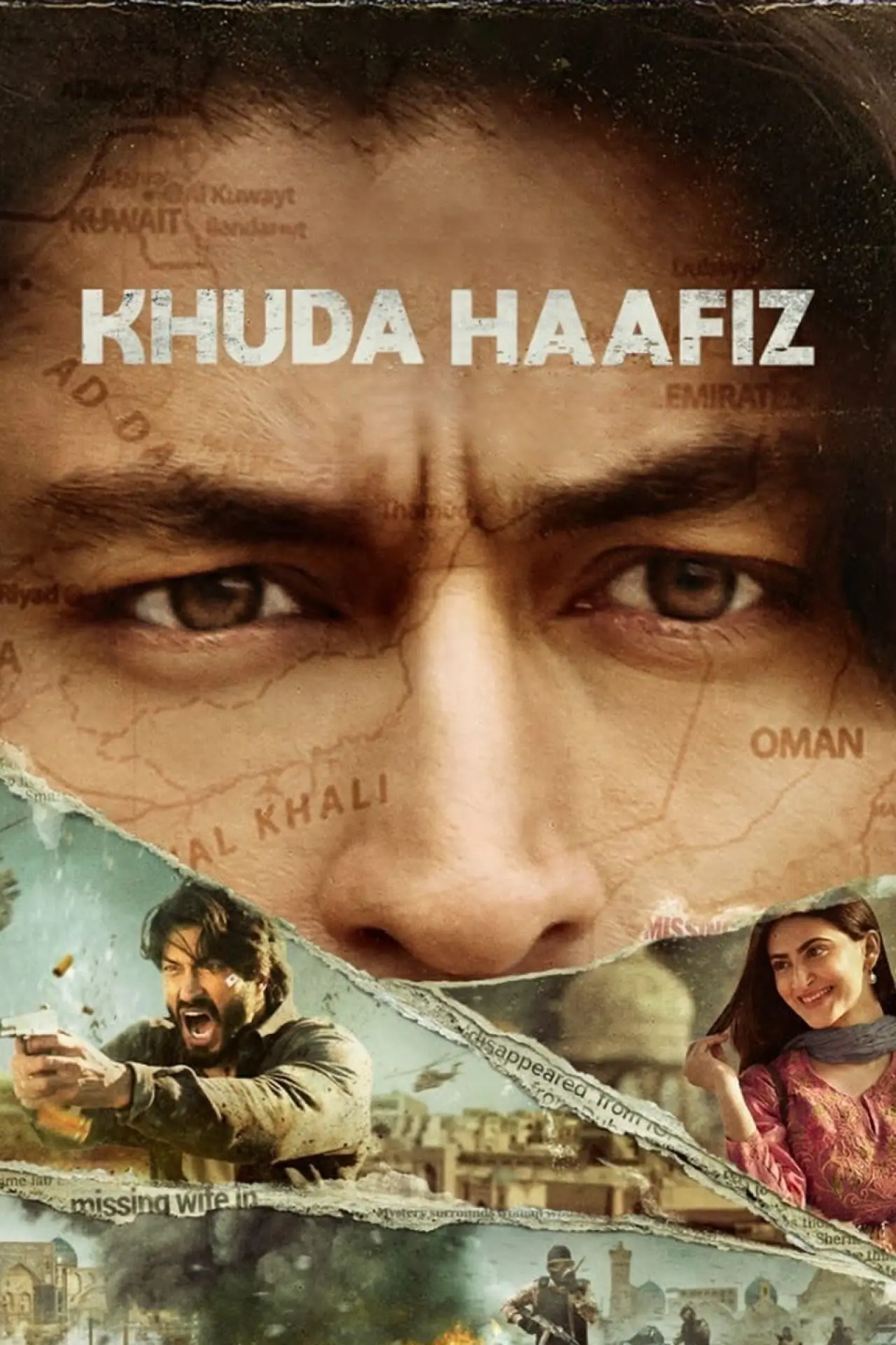 Plakat filmowy "खुदा हाफिज"