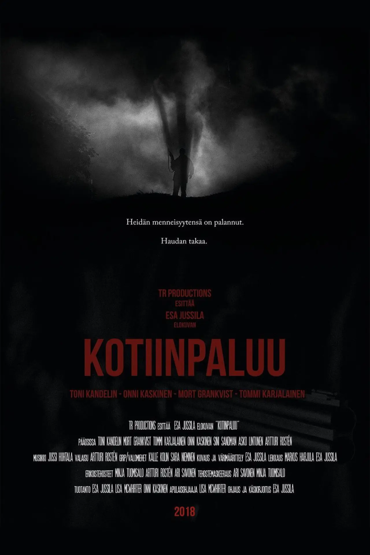 Plakat filmowy "Kotiinpaluu"