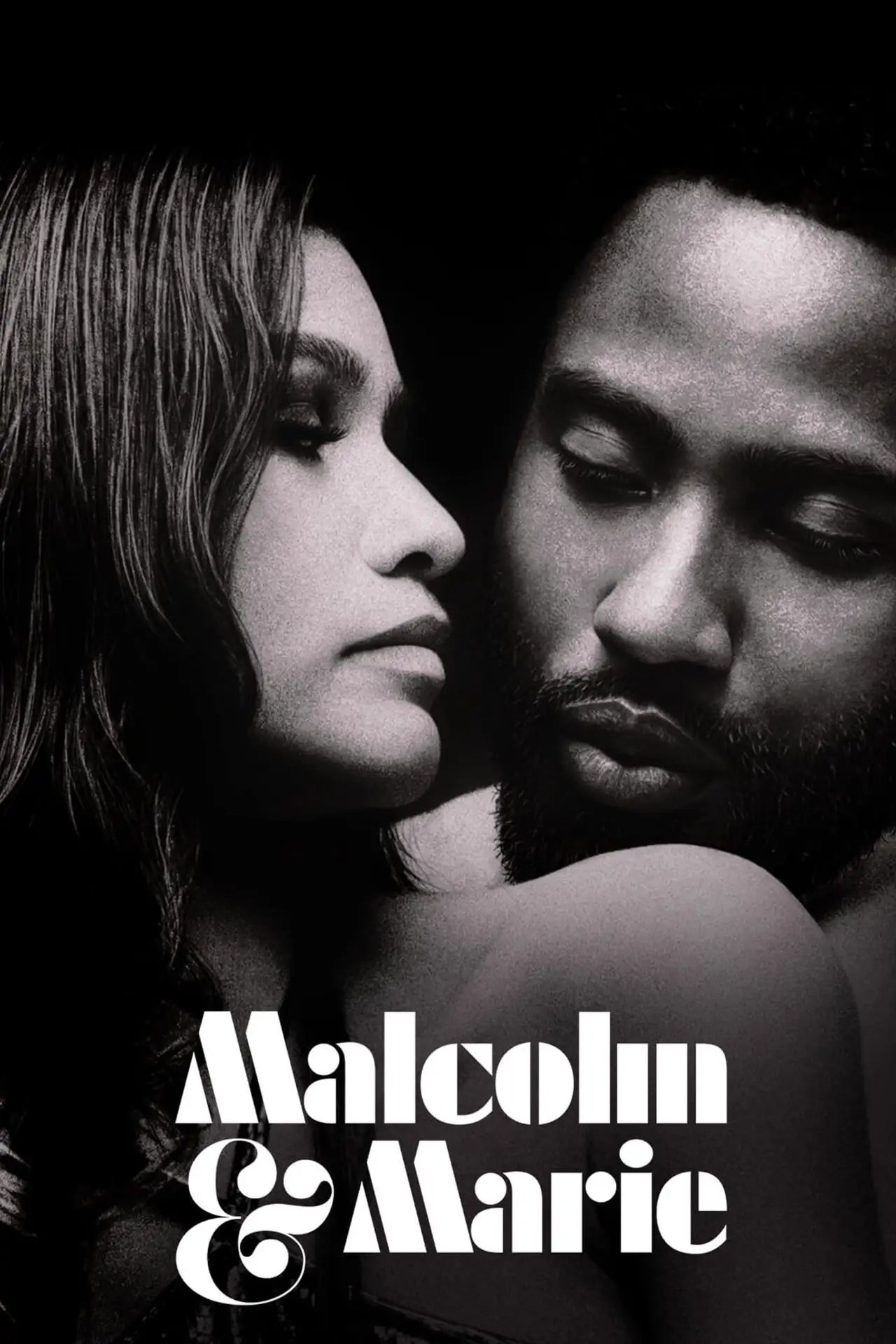 Plakat filmowy "Malcolm i Marie"