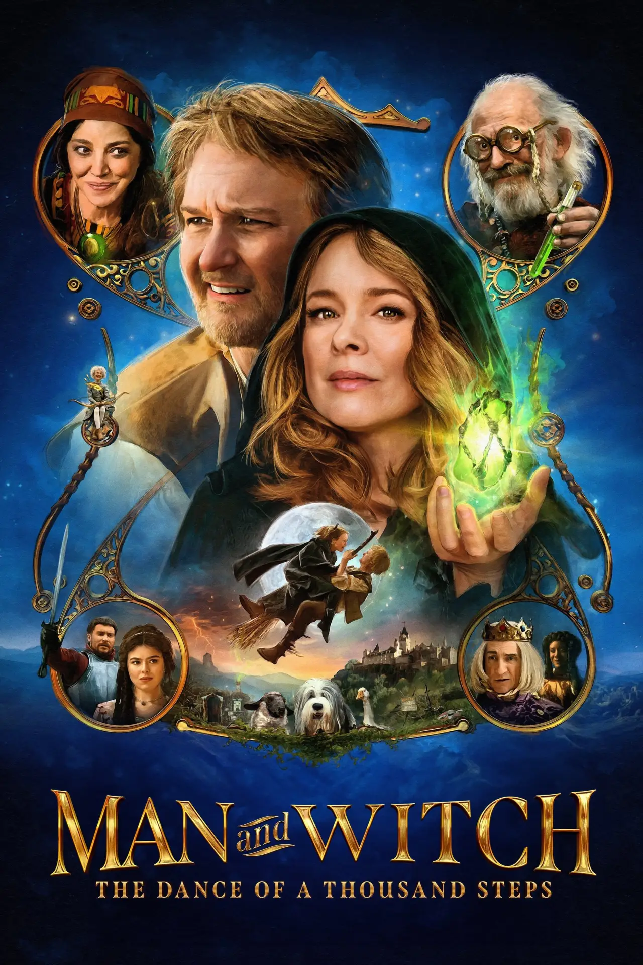 Plakat filmowy "Man and Witch: The Dance of a Thousand Steps"