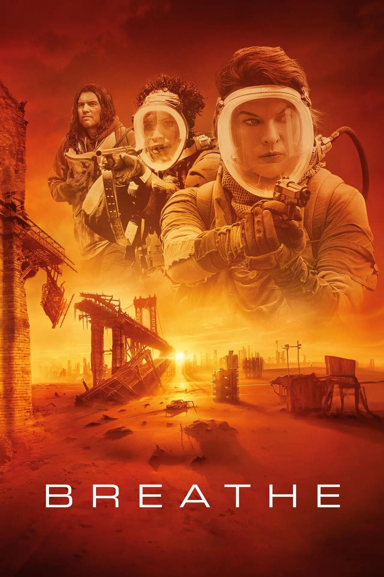 Plakat filmowy "Bez tlenu"