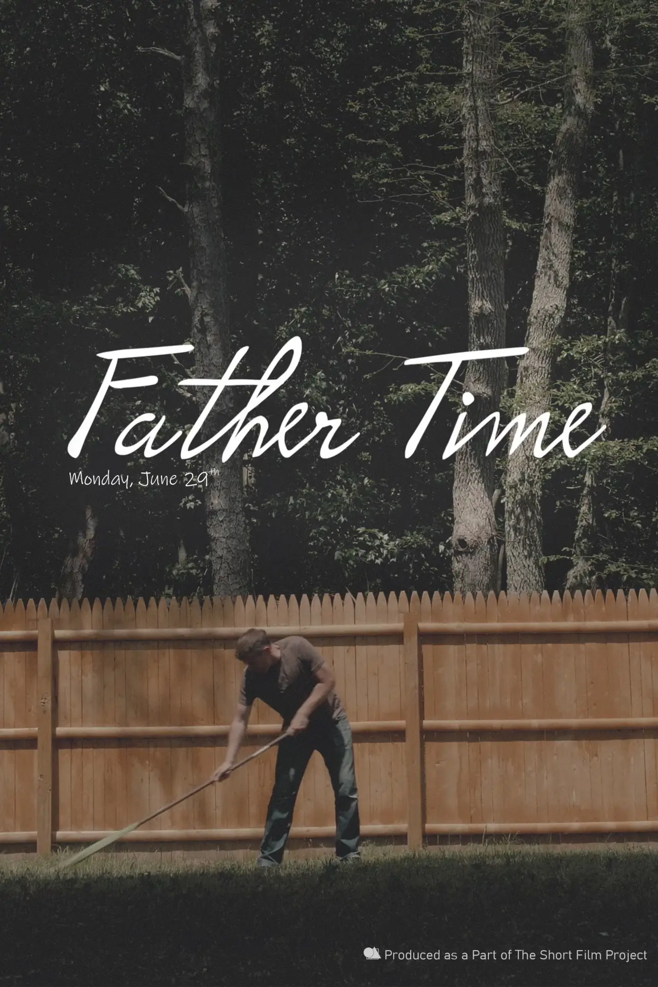 Plakat filmowy "Father Time"