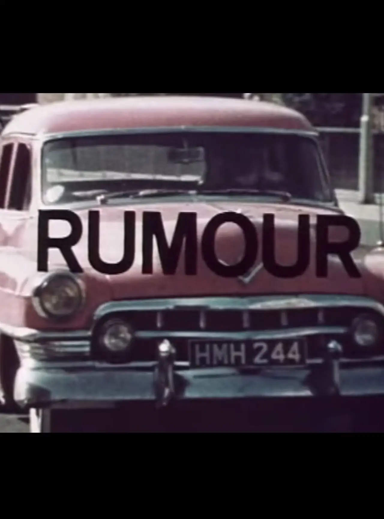 Plakat filmowy "Rumour"