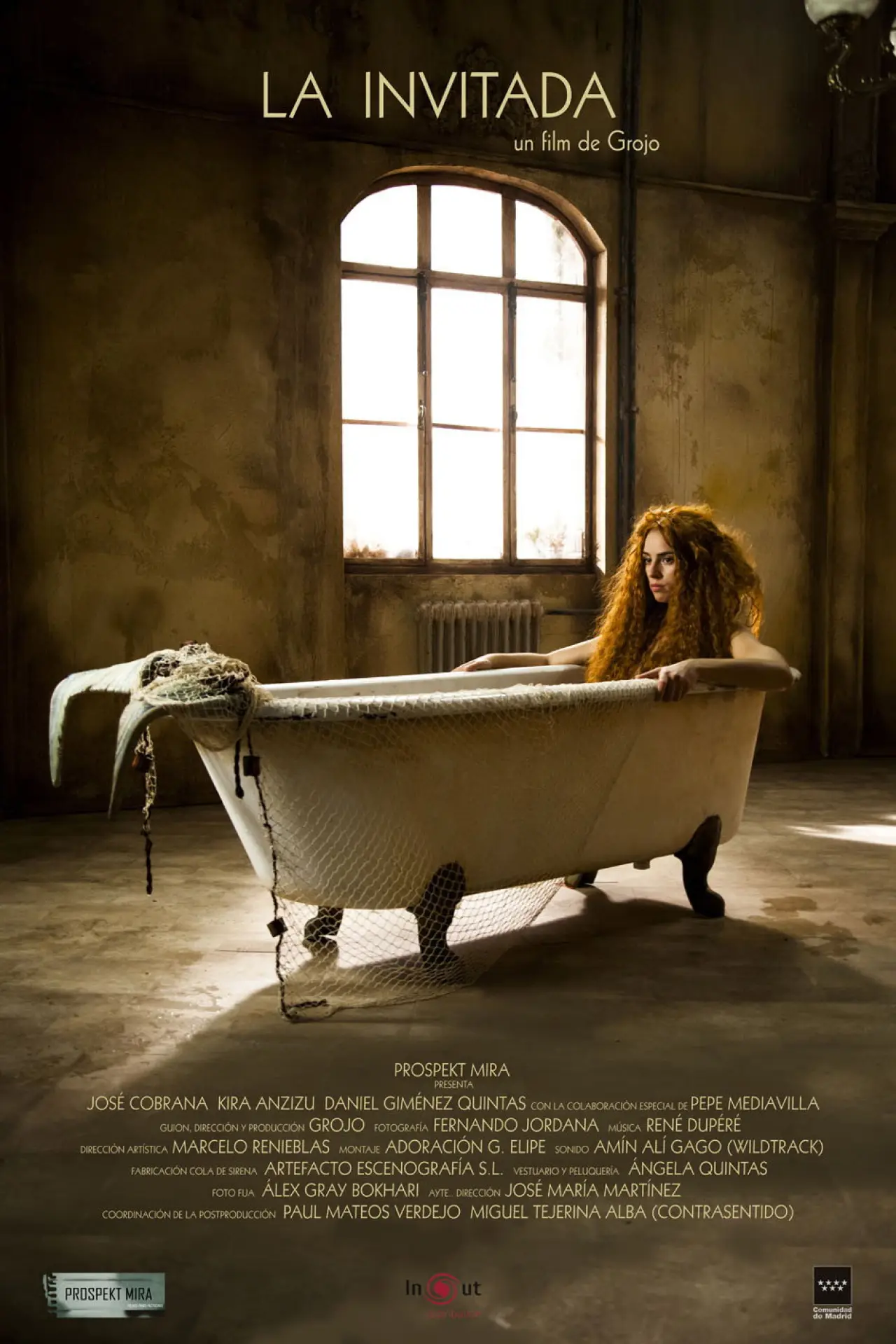 Plakat filmowy "La invitada"