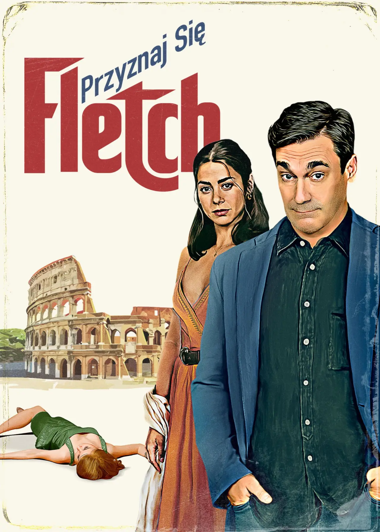 Plakat filmowy "Przyznaj się, Fletch"