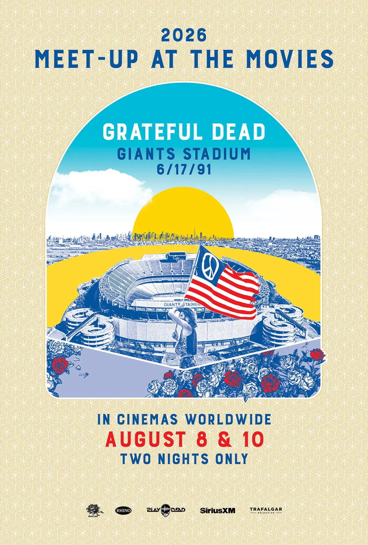Plakat filmowy "Grateful Dead: Giants Stadium 1991"