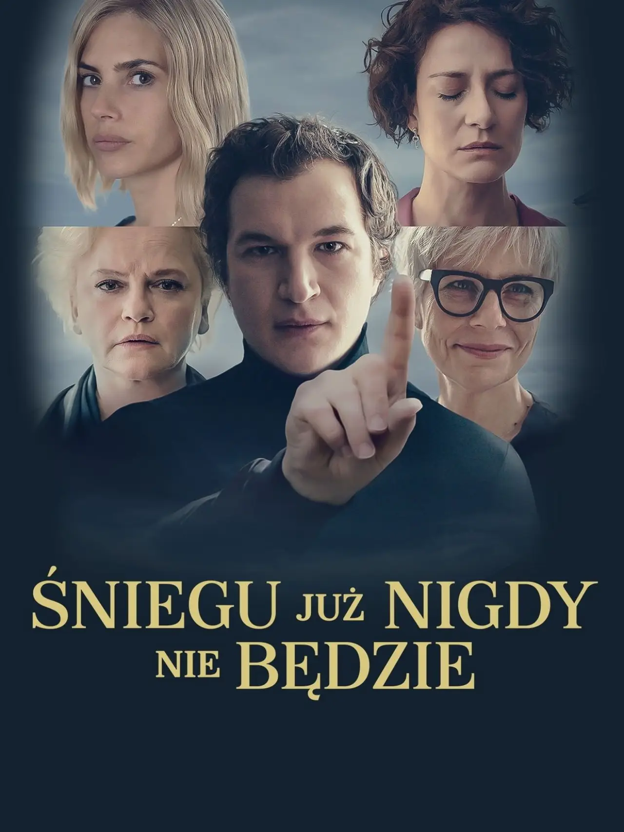 Plakat filmowy "Śniegu już nigdy nie będzie"