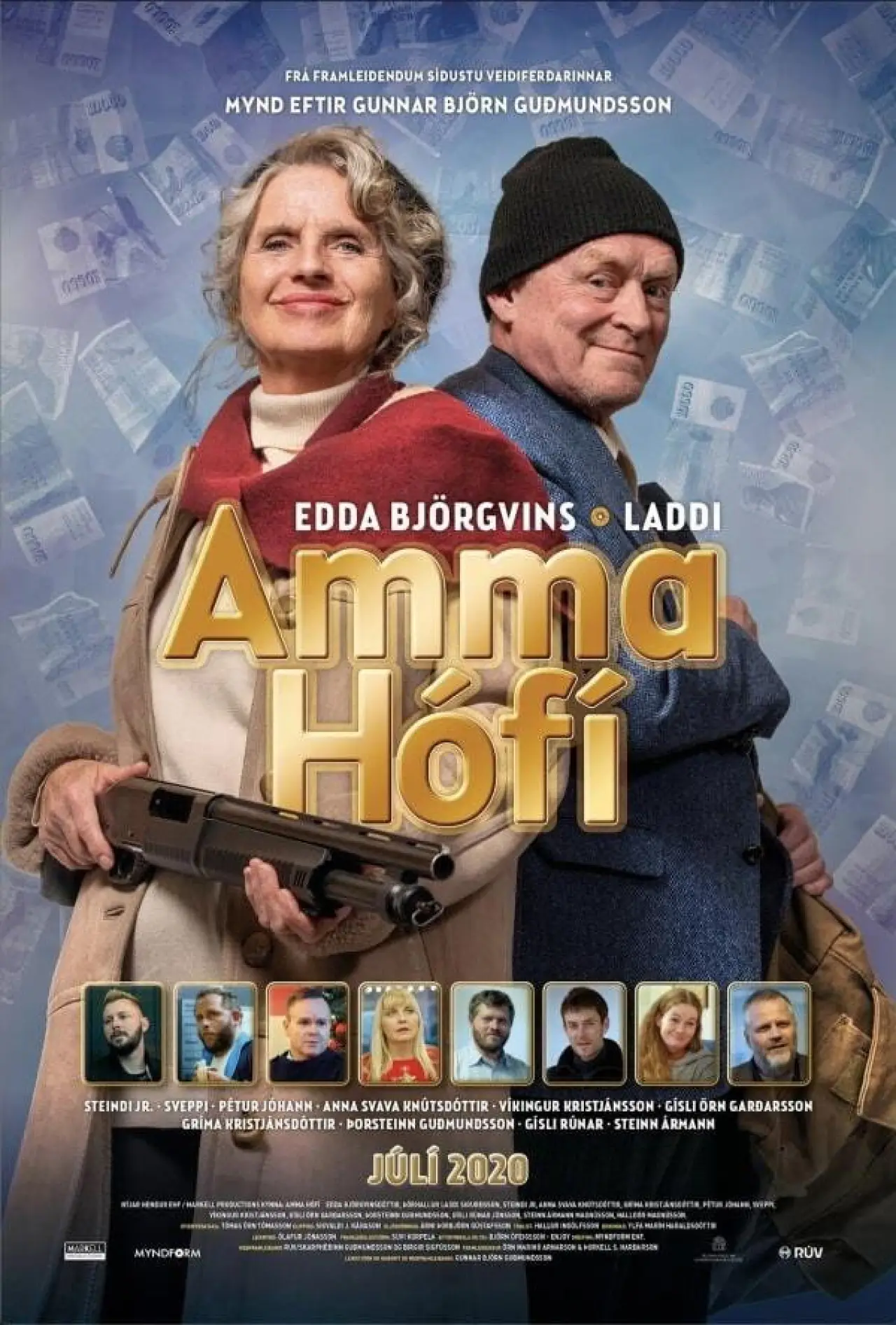Plakat filmowy "Amma Hófí"