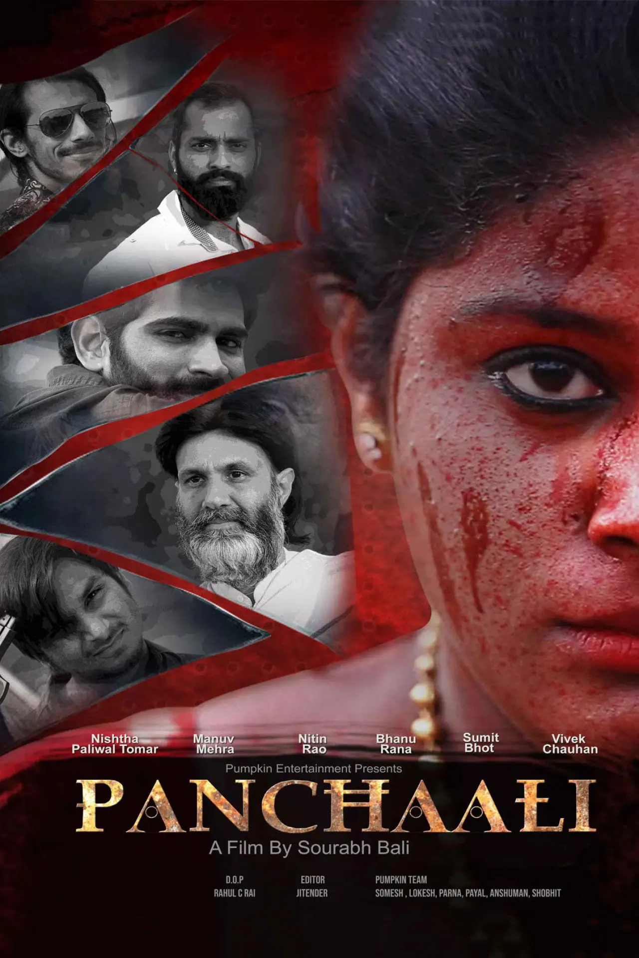 Plakat filmowy "Panchaali"