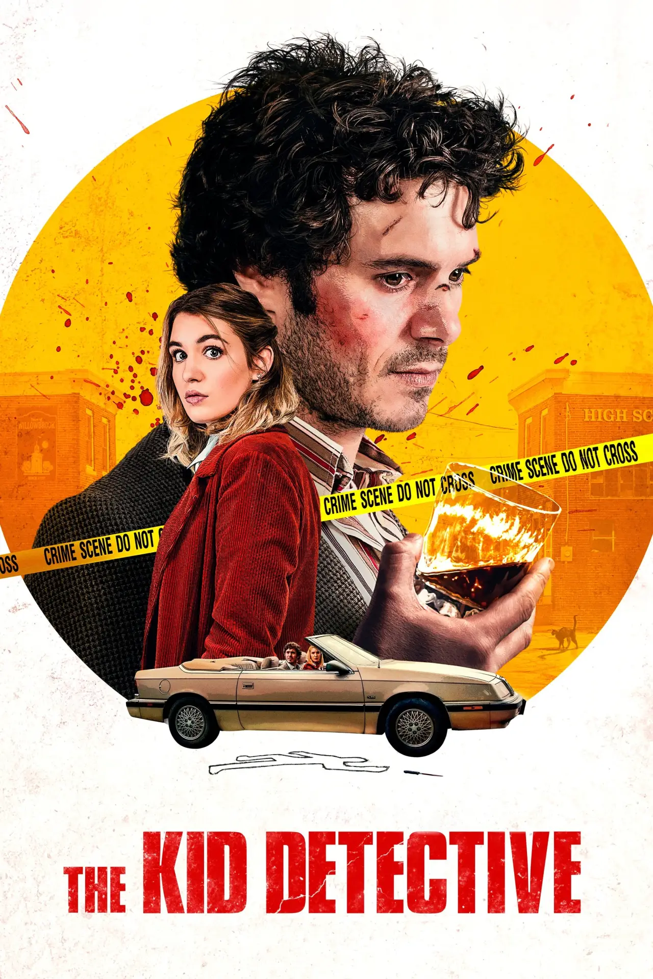Plakat filmowy "Detektyw Małolat"
