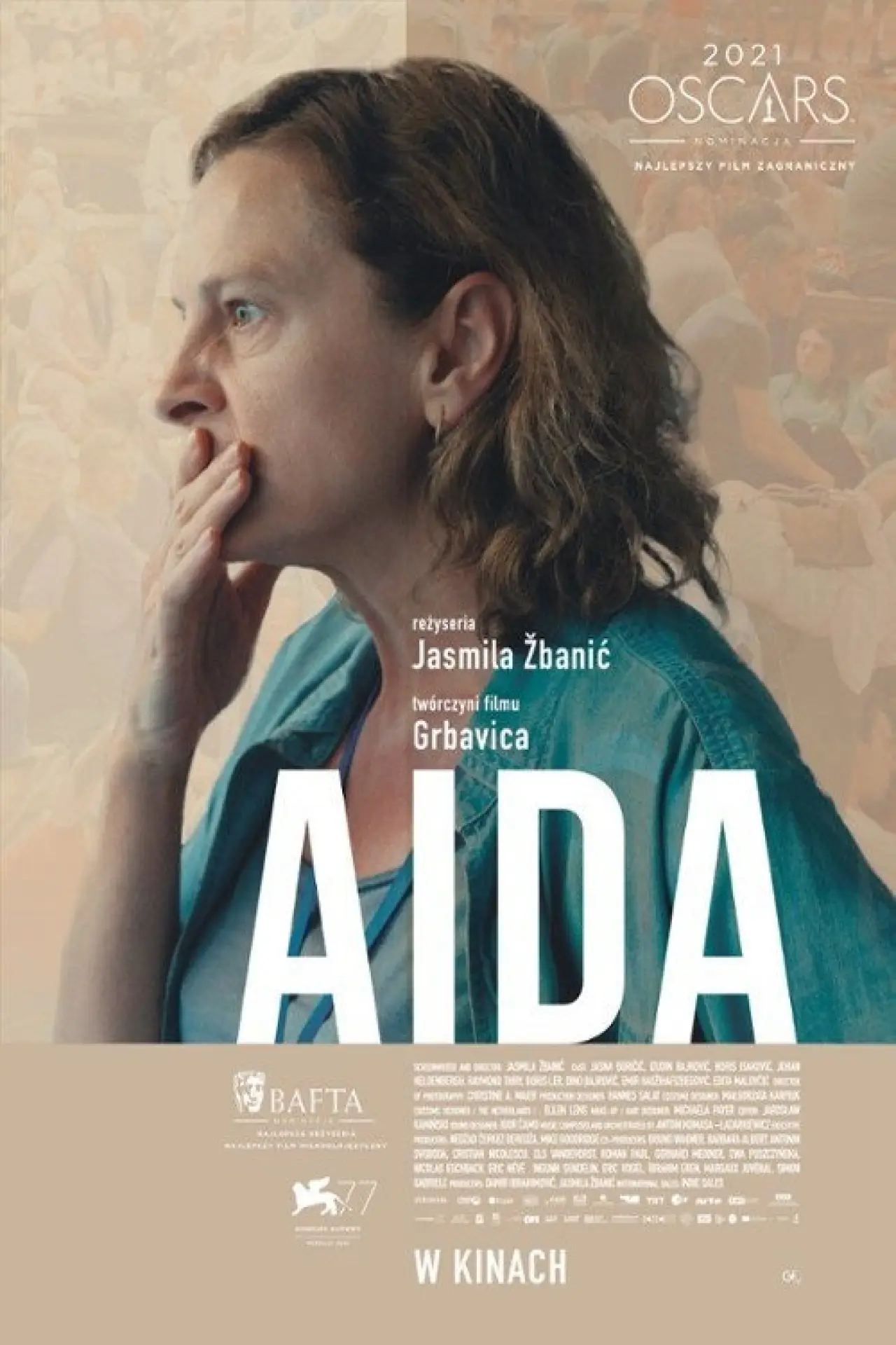 Plakat filmowy "Aida"