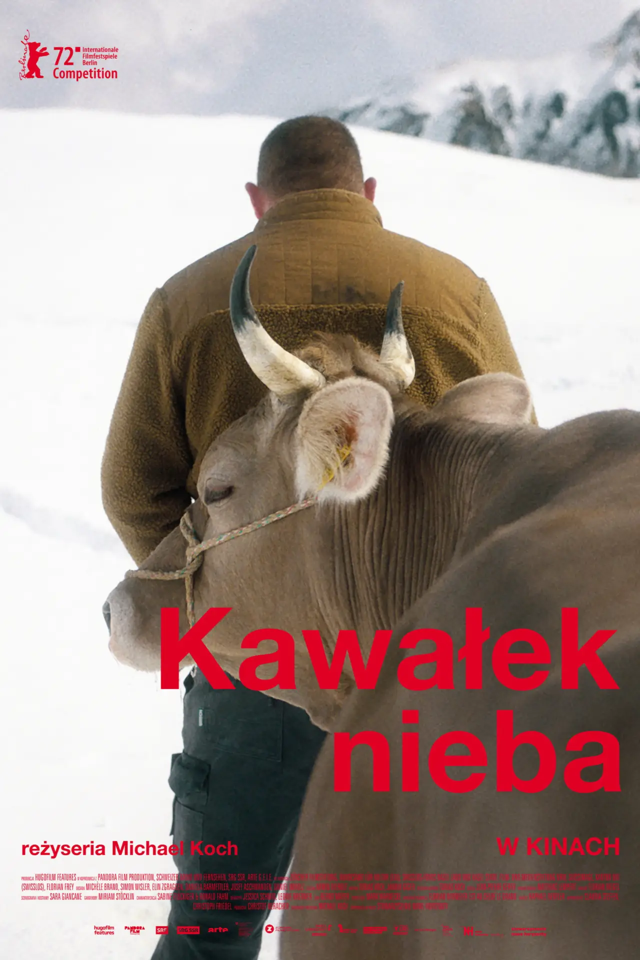Plakat filmowy "Kawałek nieba"