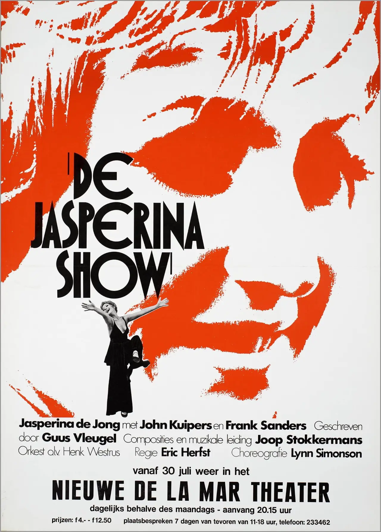Plakat filmowy "Jasperina de Jong: De Jasperina Show"