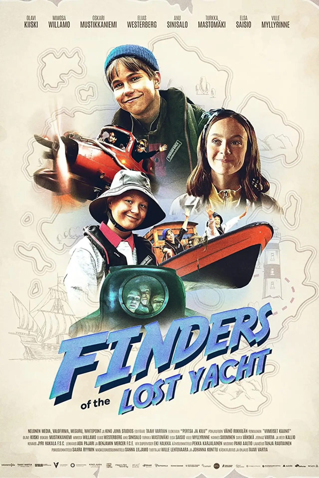 Plakat filmowy "Pertsa & Kilu"